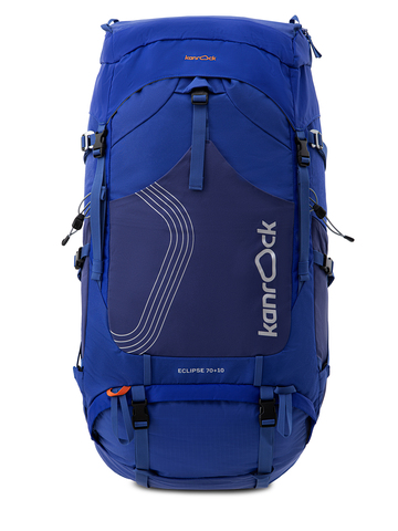 Картинка рюкзак туристический Kanrock Eclipse 70+10 Rich Blue - 5