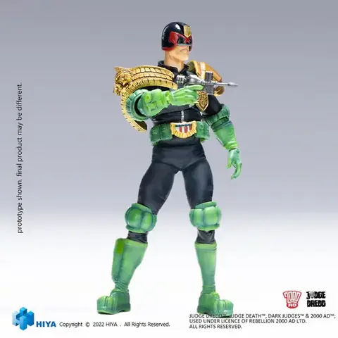 Фигурка Судья Дредд комикс масштаб 1/18 Hiya Toys