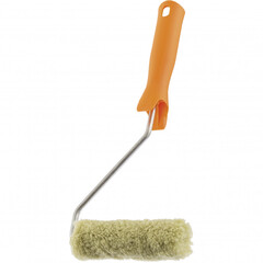 80588 Мини-валик в сборе "Фасадные работы",110 мм, ворс 12мм, D16мм, Dруч. 6мм,полиакрил,полиэстер Сибртех