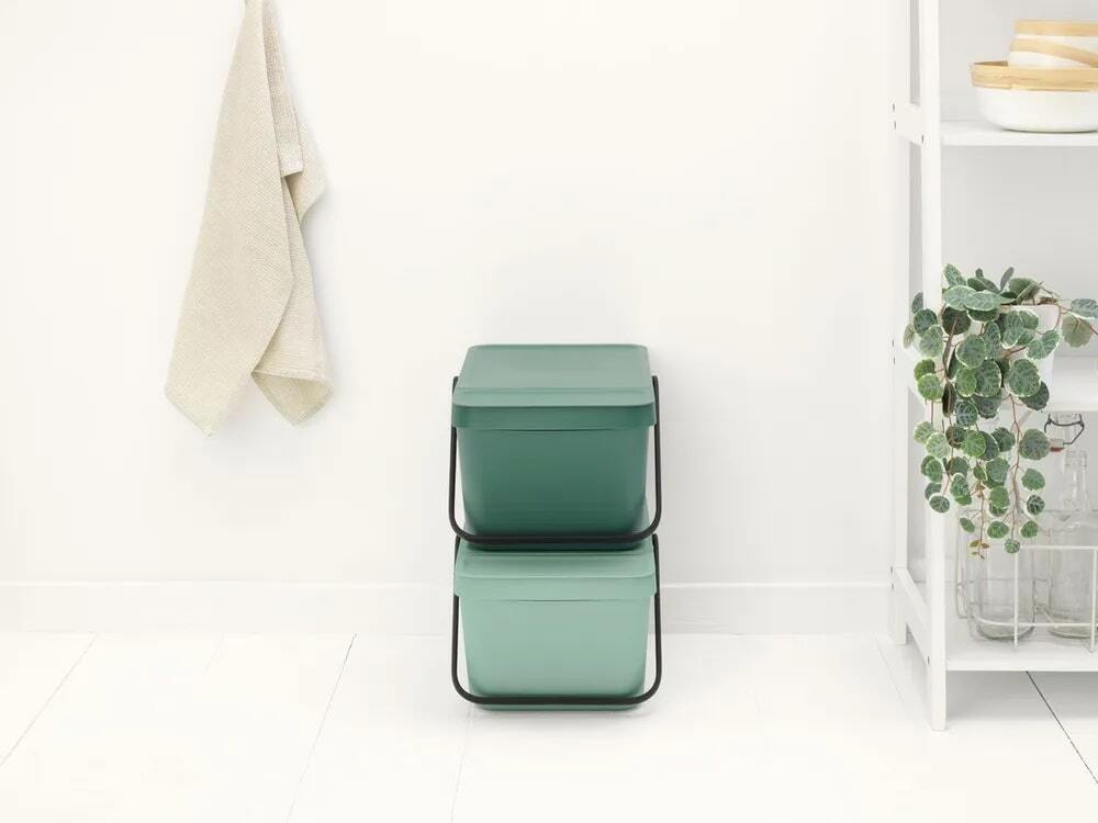 Модульное  мусорное ведро Sort&Go (20 л), Темно-зеленый, арт. 277740 - фото 6