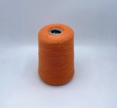 Cariaggi (пр.Италия) арт. Cashmere, 2/28 1400м/100гр,100% кашемир,цвет-Морковный фреш, арт.28993
