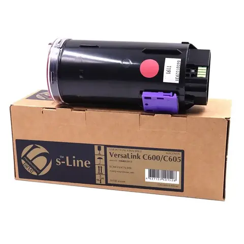 Тонер-картридж БУЛАТ s-Line 106R03913 для Xerox VersaLink C600 (Пурпурный, 10100 стр.)