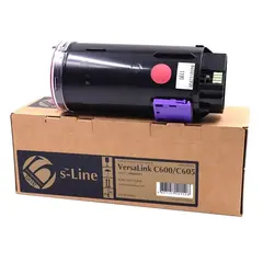 Тонер-картридж БУЛАТ s-Line 106R03913 для Xerox VersaLink C600 (Пурпурный, 10100 стр.)