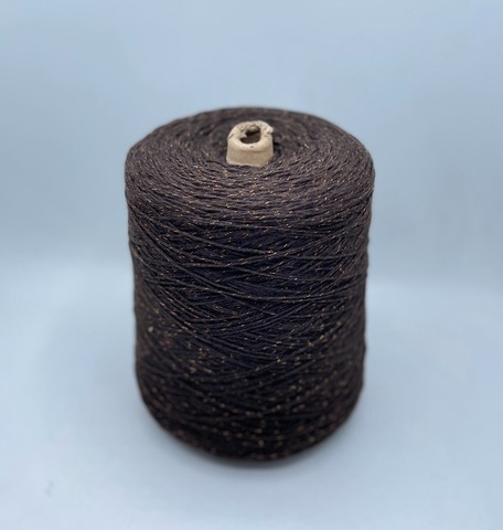 Filatix (пр.Италия).art-Caramello 300м/100гр, 80% меринос, 15% полиамид, 5%Люрекс, цвет-Коричневый с медным люрексом, арт.31112