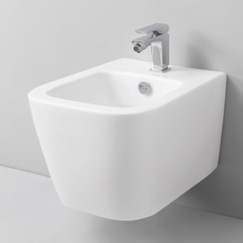 ASB003 01 00 Artceram A16 MINI  Биде подвесное  36х45 см, с 1 отв под смеситель, с креплениями,  цвет белый.