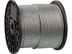 ЗУБР DIN 3055, свивка 6 х 7 + IWS, 10 мм, L 50 м, стальной трос, Профессионал (4-304110-10)