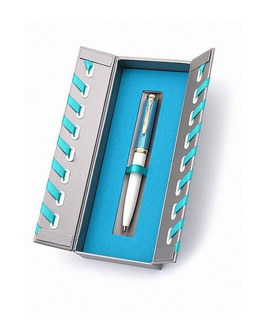 Pelikan Souverän® K 600 SE 2018, Turquoise-White