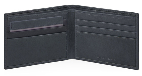 Кошелек мужской Piquadro Kobe, цвет: синий, матриал: кожа натуральная (PU3891S105R/BLU)