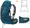 Картинка рюкзак туристический Nevo Rhino 8814-nw Green - 6