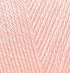 ALIZE "DİVA", 100% Микрофбира акрил, 100 гр, 350 м, 143 светлая пудра