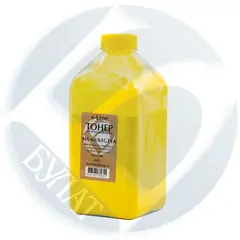 Тонер БУЛАТ s-Line MX-60, 61GTYA для Sharp MX-2630, 3050 (Желтый, банка 445г, тонер+девелопер)