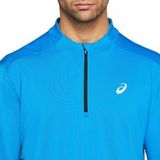 Рубашка беговая Asics Icon Ls 1/2 Winter Zip Blue мужская