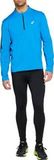 Рубашка беговая Asics Icon Ls 1/2 Winter Zip Blue мужская