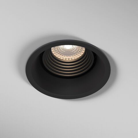 Встраиваемый светильник Elektrostandard Punto 25016/01 GU10 черный