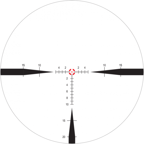 NightForce NX8 1-8x24 F1 ZS .2 MR PTL FC-Mil (C598)