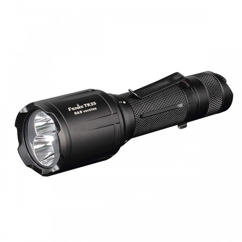 Купить мощный светодиодный фонарь тактический Fenix TK25 R&B XP-G2 (S3), 1000 лм, аккумулятор