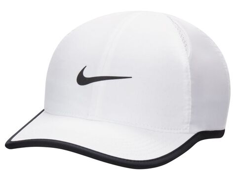 Теннисная кепка Nike Dri-Fit Club Kids' Unstructured Featherlight Cap - white/black/black