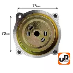 Корпус сцепления UNITED PARTS для триммеров 33-52 куб.см. 26мм 7 зубов (90-1242)