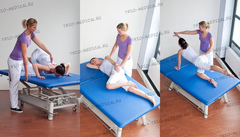 Стол для кинезотерапии /Код МИ 116940 – cтол/кушетка массажный, с питанием от сети