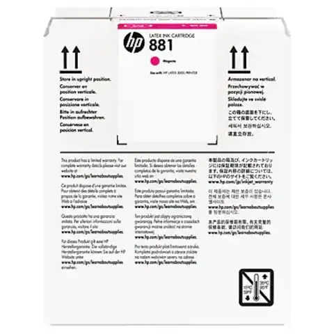 Картридж HP 881 CR332A 5-Ltr Magenta Latex Ink Cartridge для HP Latex 1500/3000/3100/3200/3500