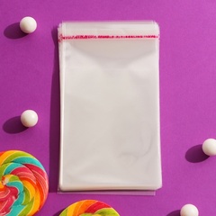 Пакет для пряников с клеевой полосой (8х10)  100 шт.