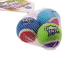 Triol игрушка для собак Три мяча с пищалкой 4см