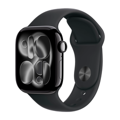 Умные часы Apple Watch Series 11 GPS, 42mm, Jet Black Aluminium Case with Black Sport Band, M/L