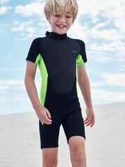 Гидрокостюм с коротким рукавом для мальчика Next A63-288, Черный