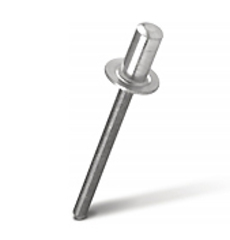 Заклепка вытяжная закрытая MESSER Сталь/Сталь St/St Стандартный бортик (Упаковка 50 шт.)