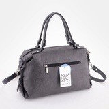 Сумка Саломея 110 македония серый + черный