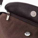 Сумка Саломея 503 эко-замша шоколад