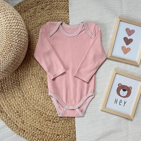 Боди с длинными рукавами