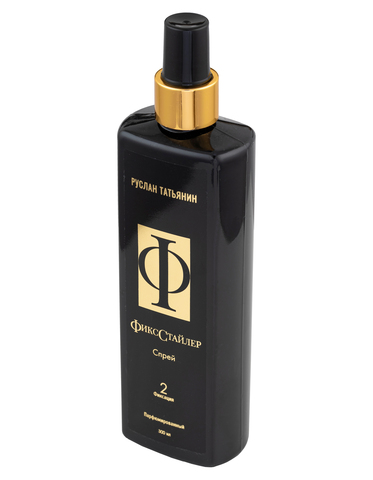 Парфюмированный Spray FIXSTYLER Ruslan Tatyanin Hair для объёмной укладки и плотности волос 300 мл.