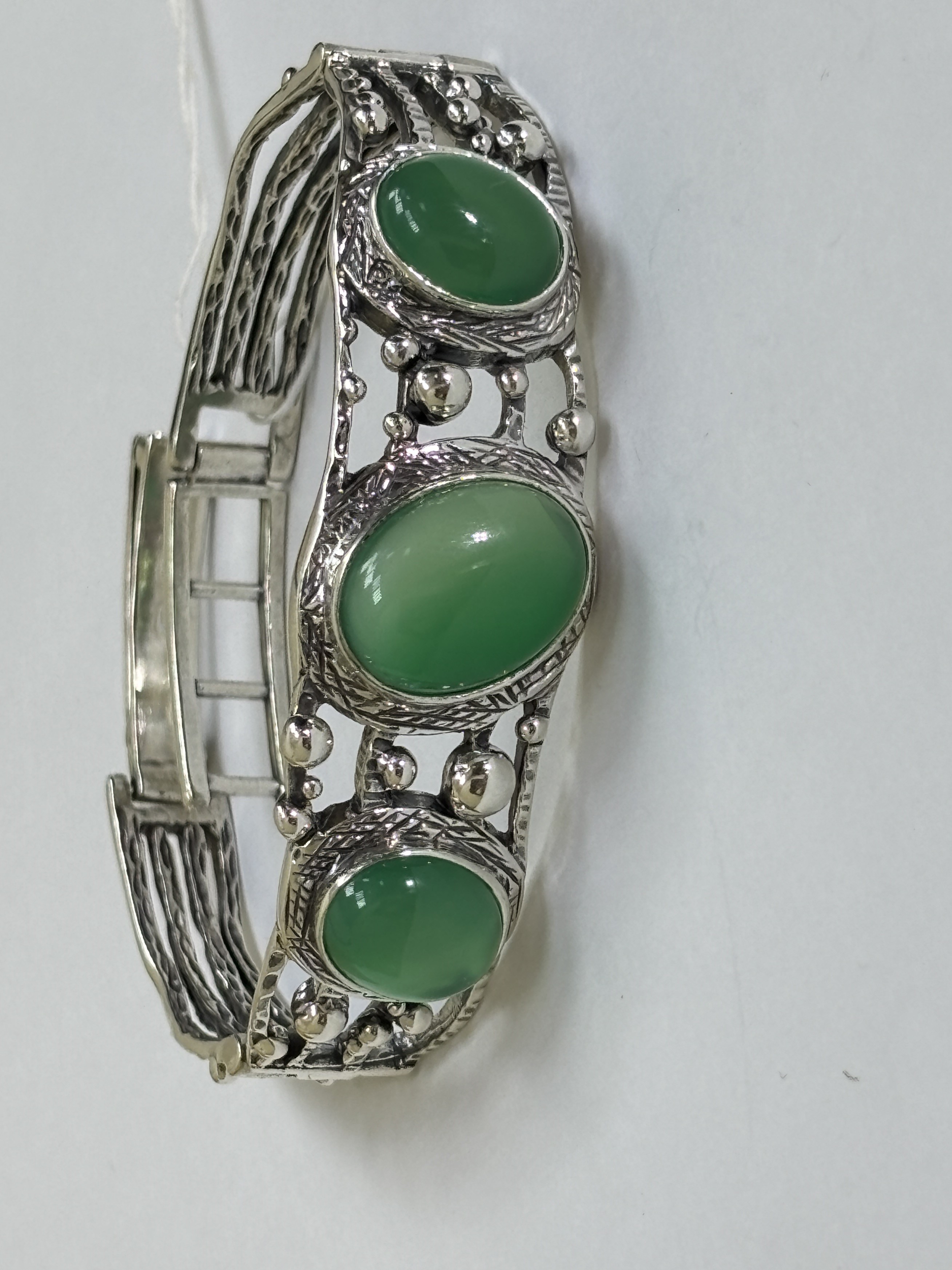 Каскад-нат (серебряный браслет)