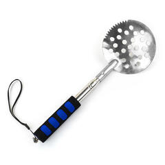 Черпак телескопический цветной с неопреновой ручкой