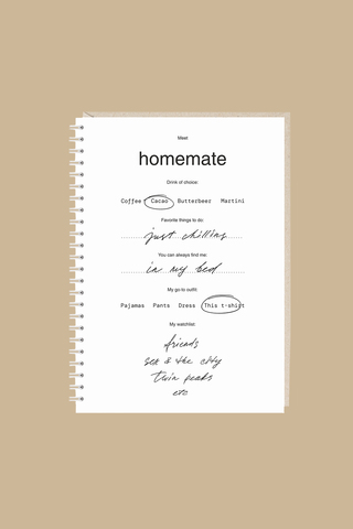 Блокнот Домосед