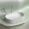 Ceramica Nova Element CN6048MW Умывальник чаша накладная овальная, 60.8x38.5, цвет: белый матовый