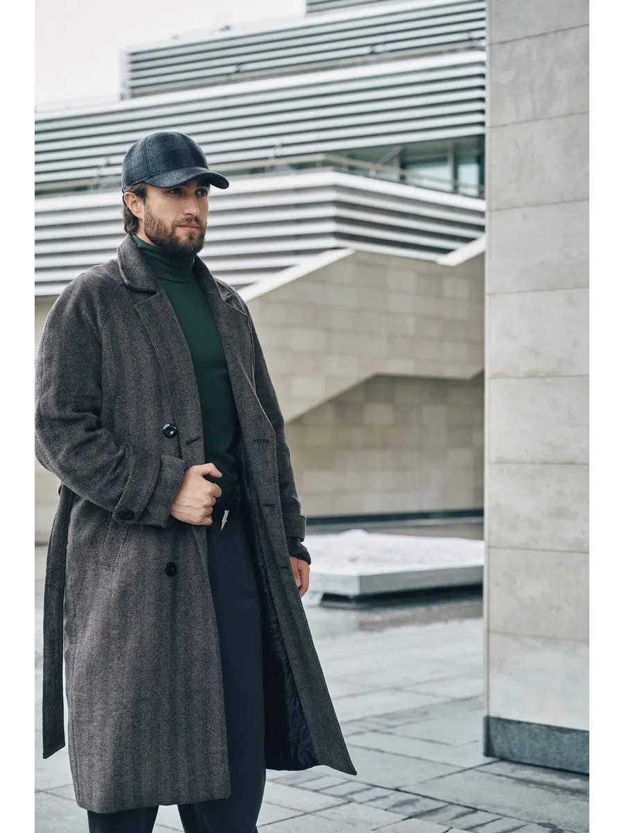 Кепка утепленная с ушками драповая