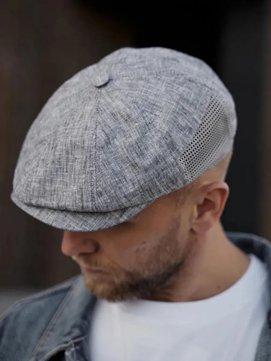 Кепка восьмиклинка летняя с сеткой