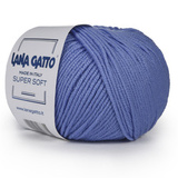 Пряжа Lana Gatto Supersoft 14341 голубой