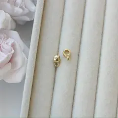 Бейл, держатель для кулона, 1,5*8,5*4 мм, позолота, Б018