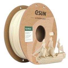 Пластик для 3D-печати eSUN PLA Wood, 1,75 мм, 1 кг, берёза, PLA-WOOD175O-BI1P1