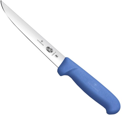 Нож Victorinox обвалочный, лезвие 15 см, синий