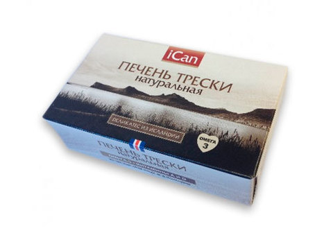 Печень трески Исландская, 120г