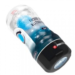 Мужской мастурбатор Planet  с внутренним стимулятором, синий