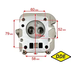 Головка цилиндра DDE DPG2051, GG1300, UP154, CHUP154 (2051-1900-0160)