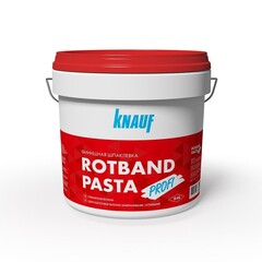 Шпаклёвка полимерная суперфинишная Knauf Ротбанд Паста Профи 18 кг