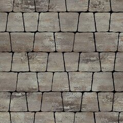 Тротуарная плитка Аттика, 60 мм, colormix Берилл, гладкая