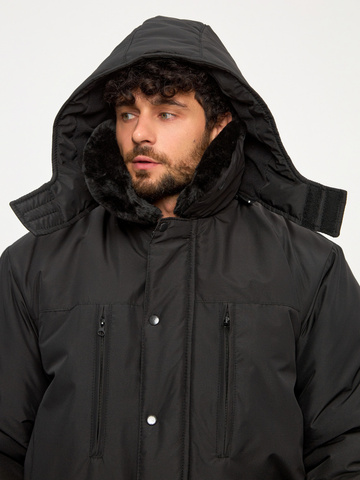 Куртка Орел зима черная охрана