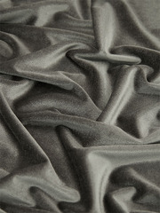 Бархат стрейч, 253 гр/м2, 98% п/э, 2% эластан, 150 см, серый